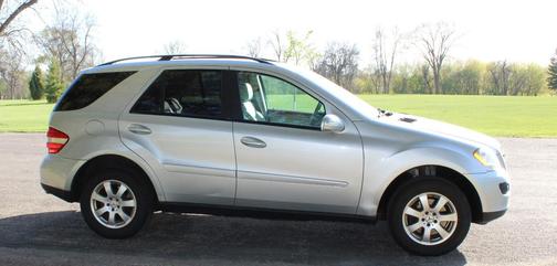 Silver 2007 Mercedes-Benz M-Class ML 350 4MATIC
