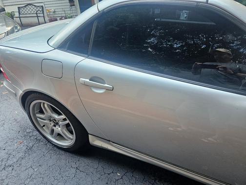 Silver 2002 Mercedes-Benz SLK-Class SLK32 AMG