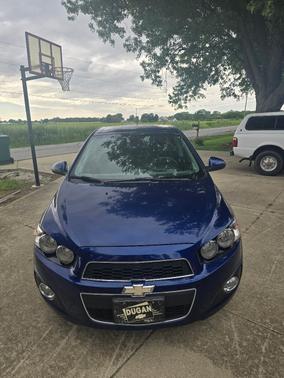 Blue 2013 Chevrolet Sonic LT