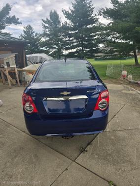 Blue 2013 Chevrolet Sonic LT
