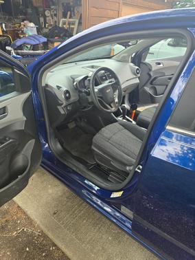 Blue 2013 Chevrolet Sonic LT