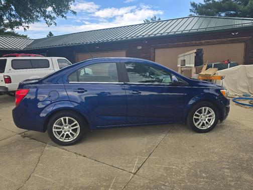 Blue 2013 Chevrolet Sonic LT