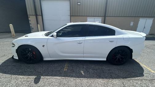 White 2015 Dodge Charger SRT Hellcat