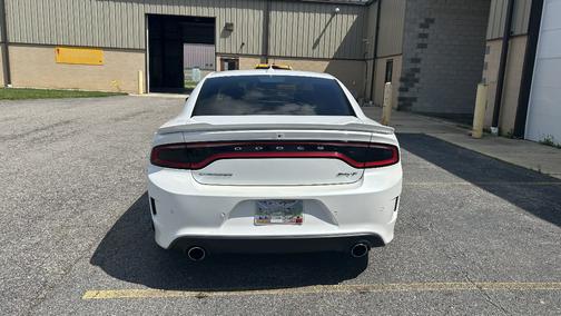 White 2015 Dodge Charger SRT Hellcat