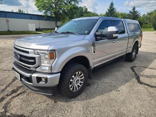 Silver 2022 Ford F-350 Lariat