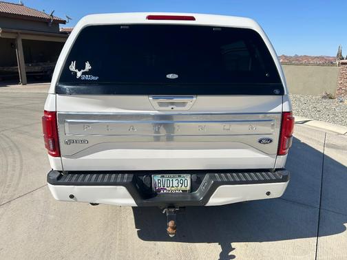 White 2016 Ford F-150 Platinum