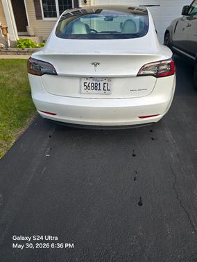 White 2022 Tesla Model 3 Long Range