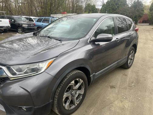 Gray 2019 Honda CR-V EX-L