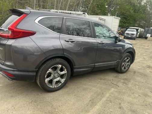 Gray 2019 Honda CR-V EX-L