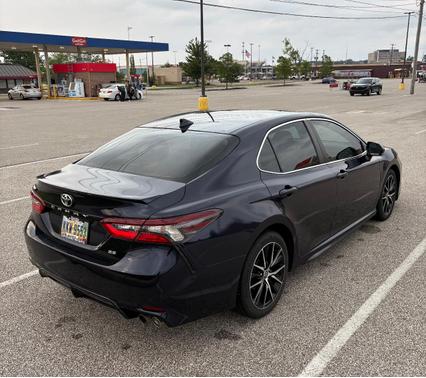 Blue 2021 Toyota Camry SE
