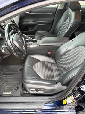 Blue 2021 Toyota Camry SE