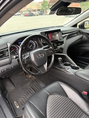 Blue 2021 Toyota Camry SE