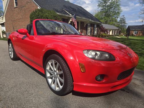 Red 2008 Mazda MX-5 Miata Grand Touring