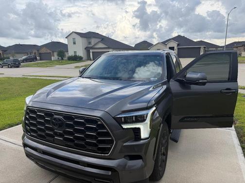 Gray 2024 Toyota Sequoia Platinum