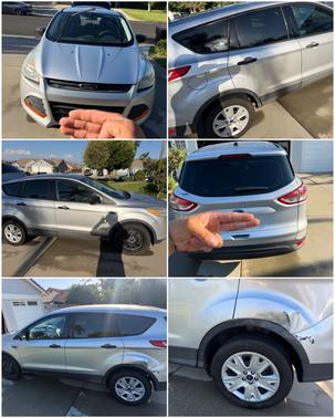 Silver 2016 Ford Escape S