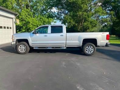 Silver 2015 Chevrolet Silverado 2500 LTZ