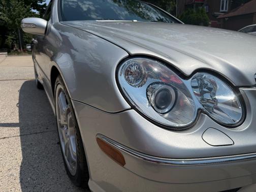 Silver 2005 Mercedes-Benz C-Class C55 AMG Sport