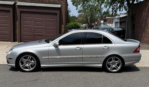Silver 2005 Mercedes-Benz C-Class C55 AMG Sport