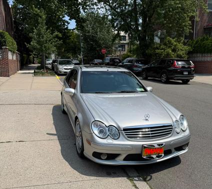 Silver 2005 Mercedes-Benz C-Class C55 AMG Sport