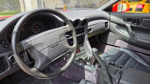 Red 1993 Mitsubishi 3000GT VR-4