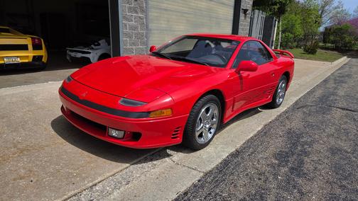 Red 1993 Mitsubishi 3000GT VR-4