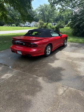 Red 2001 Pontiac Firebird Trans Am