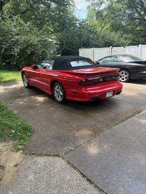Red 2001 Pontiac Firebird Trans Am
