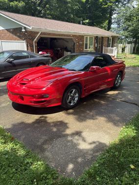 Red 2001 Pontiac Firebird Trans Am