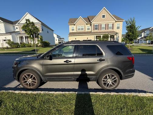 Gray 2019 Ford Explorer Sport