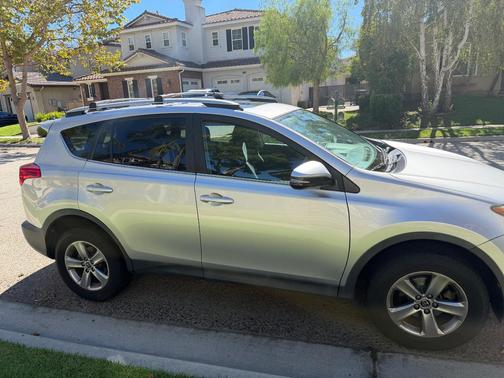 Silver 2015 Toyota RAV4 XLE