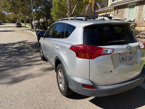 Silver 2015 Toyota RAV4 XLE