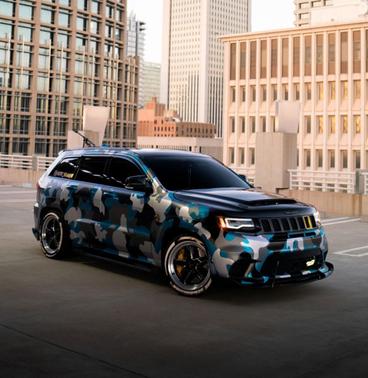 Red 2018 Jeep Grand Cherokee Trackhawk