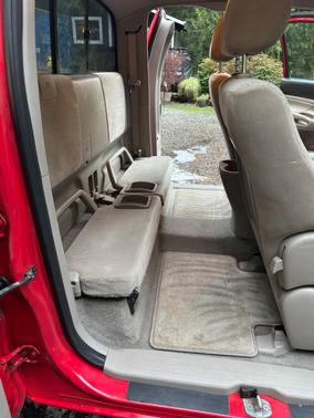 Red 2005 Toyota Tacoma Access Cab