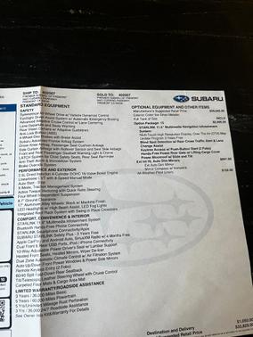 Silver 2021 Subaru Outback Premium