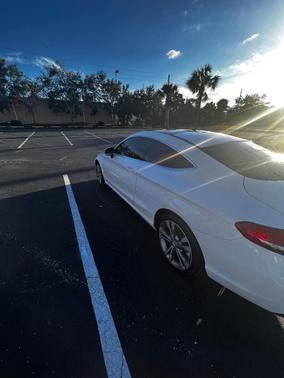White 2017 Mercedes-Benz C-Class C 300