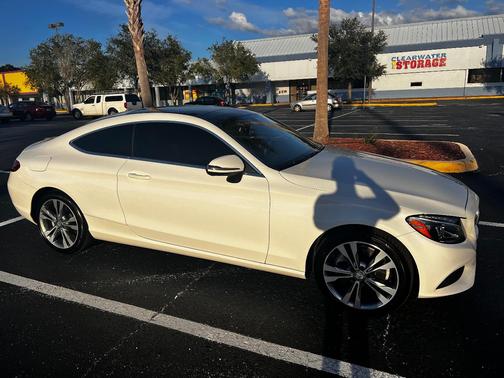 White 2017 Mercedes-Benz C-Class C 300