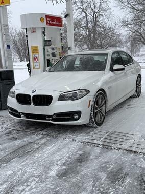 White 2016 BMW 528 i xDrive