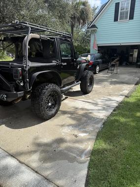 Black 2011 Jeep Wrangler Rubicon