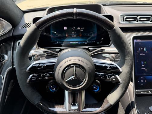 Black 2025 Mercedes-Benz AMG S 63 E 4MATIC
