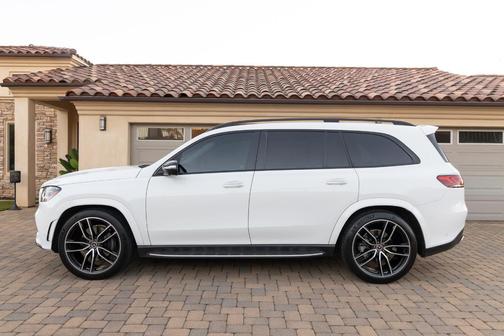 White 2020 Mercedes-Benz GLS 580 4MATIC