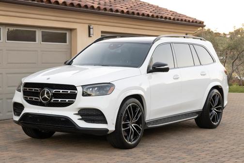 White 2020 Mercedes-Benz GLS 580 4MATIC