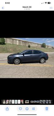 Gray 2017 Toyota Corolla LE