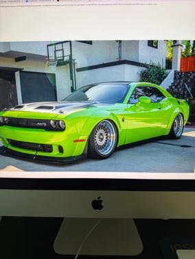 Green 2019 Dodge Challenger SRT Hellcat