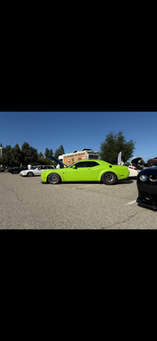 Green 2019 Dodge Challenger SRT Hellcat