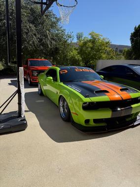 Green 2019 Dodge Challenger SRT Hellcat