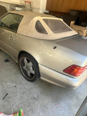 Beige 1999 Mercedes-Benz SL-Class SL500 Roadster