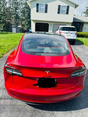 Red 2023 Tesla Model 3 Base