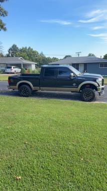 Black 2012 Ford F-350 Lariat