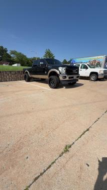 Black 2012 Ford F-350 Lariat