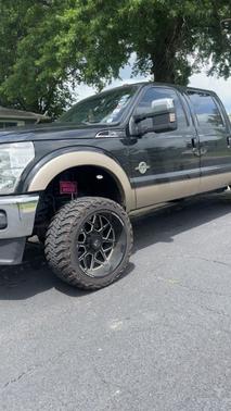 Black 2012 Ford F-350 Lariat